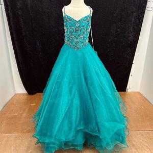 Pageant Dress Rachel Allan Perfect Angels little girls size 4